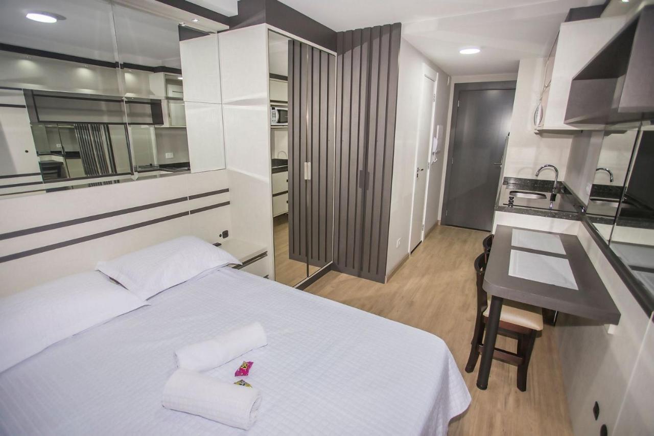 Studio Moderno No Centro De Curitiba - All1206 Экстерьер фото